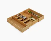 Bamboo Expandable Cutlery Drawer Organiser | Joseph Joseph AU
