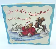 MUFFY VANDERBEAR MUFFY MAIL Christmas Holiday Sticker Book 36 Stickers VINT NEW