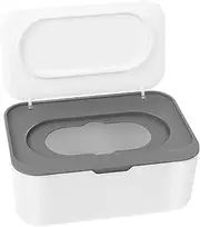 Baby Wipes Dispenser, Wipes Case for Baby and Adult, Refillable Wipe Container Keeps Fresh, Easy Open and Close