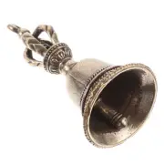Hand Bell Copper Vintage Home Decor Ergonomic for School and Parties
