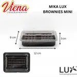 MIKA BROWNIES MINI ALAS 巧克力內容 100PCS 蛋糕盒盒布朗尼 MIKA PANCAKE TR