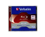 Verbatim Verbatim Blu-Ray Disc with Case (25GB) - BD-RE