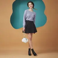 在飛比找momo購物網優惠-【MASTINA】腰頭設計-女短褲 褲裙 黑 綠(二色/版型