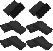 Generic 10pcs Watch Case for Men Long Rectangular Storage Box with Lid for Watch Display and Travel Elegant Jewelry Organizer for Birthdays Holidays and Anniversaries