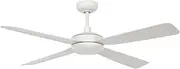 Beacon Lighting Slipstream 122cm DC Fan with Light in White