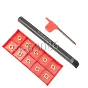 S12M SCLCL06 12x150mm inner hole lathe HOLDER tool + CCMT060204 Carbide Inserts