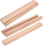 [iplusmile] 2 Pcs Solid Wood Drawer Slides for Smooth Operation Easy Installation for Kitchen Bedroom Bottom Mounted Glide for Efficient Storage and Organization