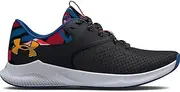 [Under Armour] Women's Charged Aurora 2 + Cross Trainer, Black (001)/Cruise Gold, 7.5
