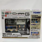 Tomica Bit CHAR-G Bus-05 Hino Blue Ribbon Yokohama Bus R/C Remote Control Tomy