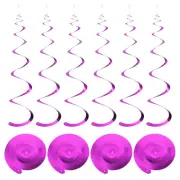 30 Pcs Rose Red Party Hanging Single Strip with Hang Tag String,Hook