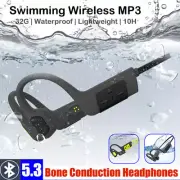 Bone Conduction Headphones Swimming Wireless Headset Bluetooth 5.3 Cycling MP3