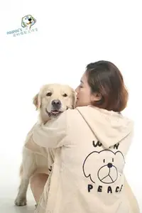 在飛比找Yahoo!奇摩拍賣優惠-現貨熱銷-【DOG DEPT】黃金獵犬刺繡開衫毛衣日本親子款