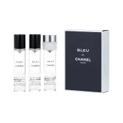 Bleu de CHANEL EDT Twist & Spray Set, Recharge Set - Three 20ml bottles