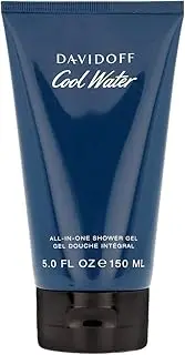 DAVIDOFF Cool Water - All in One Shower Gel - Aromatic Scent with Notes of Coriander, Mint, Lavender and Amber - 150ml