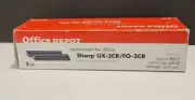 Replacement Fax Ribbons Sharp UX-3CR FO-3CR Machines Office Depot 775-161 - 2PK