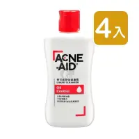 在飛比找PChome24h購物優惠-Acne-Aid愛可妮 控油潔膚露 100ml (4入)