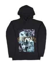 Neff Wildlife Pull Over Hoodie, Men's Medium, Black New