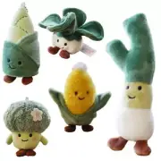 1pc Farm Vegetable Doll Toy Children Soft Plush Doll PP Cotton Cabbage Cauliflow