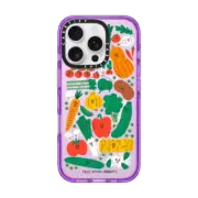 iPhone 16 Pro Impact Case MagSafe Compatible Veggies