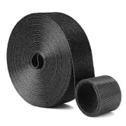 1"x20' Double Sided Hook & Loop Straps for Bundling Fastening Storage Organizer