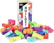 BUILDZI - The Fast Stacking - Nerve Racking - Block Building Game by Carma Games - Ages 6 to 96