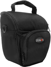 Zeikos ZE-CA10B Short Zoom Case for DSLR Cameras (Black)