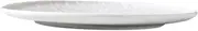 Steak Plate Snack Trays Pizza Tray Serving Tray Round 1pc Lunch Plates Side Plates Christmas Serving Dishes Serving Food Dish Steak Relief Serving Tray Relief Pasta Plate White (Color : White, Size