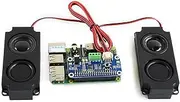 WM8960 Hi-Fi Sound Card HAT for Raspberry Pi 5/Pi 4B/3B+/Pi3B/Pi Zero 2W/ Zero W/Zero WH, Support Stereo Encode/Decode, Play/Record, Directly Drives Speakers to Play Music