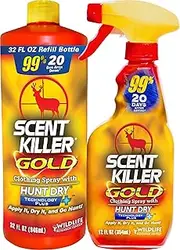 Wildlife Research Scent Killer Gold Spray Combo Pack, 44-Ounce