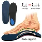 1 PAIR WORK BOOTS ORTHOTIC FOOT ARCH HEEL SUPPORT SHOE INSERTS FASCIITIS INSOLES