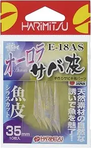 HARIMITSU E-18AS Aurora Mackerel Skin Shirus Cut, 1.4 inches (35 mm)