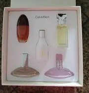 Calvin Klein Fragrance 5 Piece Set Eternity, Euphoria, Blossum, IN2U Obsession