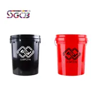 在飛比找松果購物優惠-SGCB洗車水桶2入 Wash Bucket 水桶 組合 洗