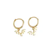 ANYCO Earrings Gold Plated Bohemian Halloween Bat Tassel Stud For Women Girl Teen Fine Fashion Stylish Accessories Jewelry Gifts