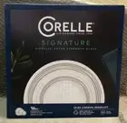 Corelle Signature - Brushed Silver 16 Piece Dinnerware Set, Service for 4