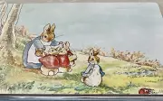 Pottery Barn Peter Rabbit Beatrix Potter Placemats ~ Set of 4 ~NLA ~ NWT