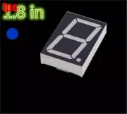 1Pcs Blue Led Common Cathode Display 7 Segment 1.8 Inch 1 Digit New Ic iq