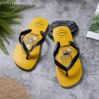 在飛比找momo購物網優惠-【havaianas 哈瓦仕】SIMPSONS 黃黑帶(拖鞋