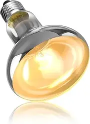 BrightArk E27 UVB Reptile Heat Bulb 160W R95 Heat Lamp AC220-240V for Reptiles Amphibians, Bearded Dragons, Geckos, Snakes, Turtles, Tortoises, Lizards, Frogs, Spiders, Small Mammals (Pack of 1)