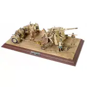 FOV 1/32 88MM FLAK 18 ARTILLERY GUN Battle of EL Alamein with soldiers and scene