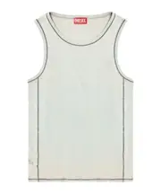 Diesel T-Go-A Ribbed Jersey Tank top XXS,XS,M white