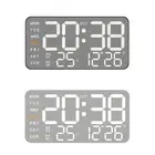 Digital Wall Clock Table Clock Versatile 5 Level Adjustable Light Large Display