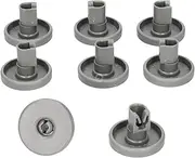 (pkt 8) Dishwasher Bottom Basket Wheels for Dishlex 40mm Lower Rack Rollers