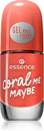 Essence Cosmetics Gel Nail Color Nail Polish 52-Coral Me Maybe 8ml