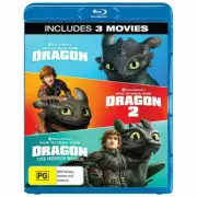How to Train Your Dragon / How to Train Your Dragon 2 / The Hidden World BLU-RAY