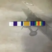 Military Cross, British War Medal and Victory Medal Ribbon Bar | WW1 | Allied |