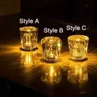 Table Lamp Desk Lamp Modern Crystal Bar Table Light for Lighting Party