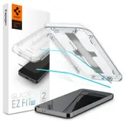 SPIGEN Galaxy S25 Plus/ S24 Plus Screen Protector, Genuine EZ Fit HD Tempered Glass 2PCS Cover for Samsung