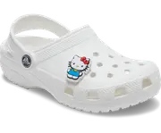 1x Crocs Hello Kitty Waving Jibbitz Charm - 100% Authentic