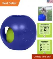 Teaser Ball Dog Toy, Extra Large/10 Inches, Blue